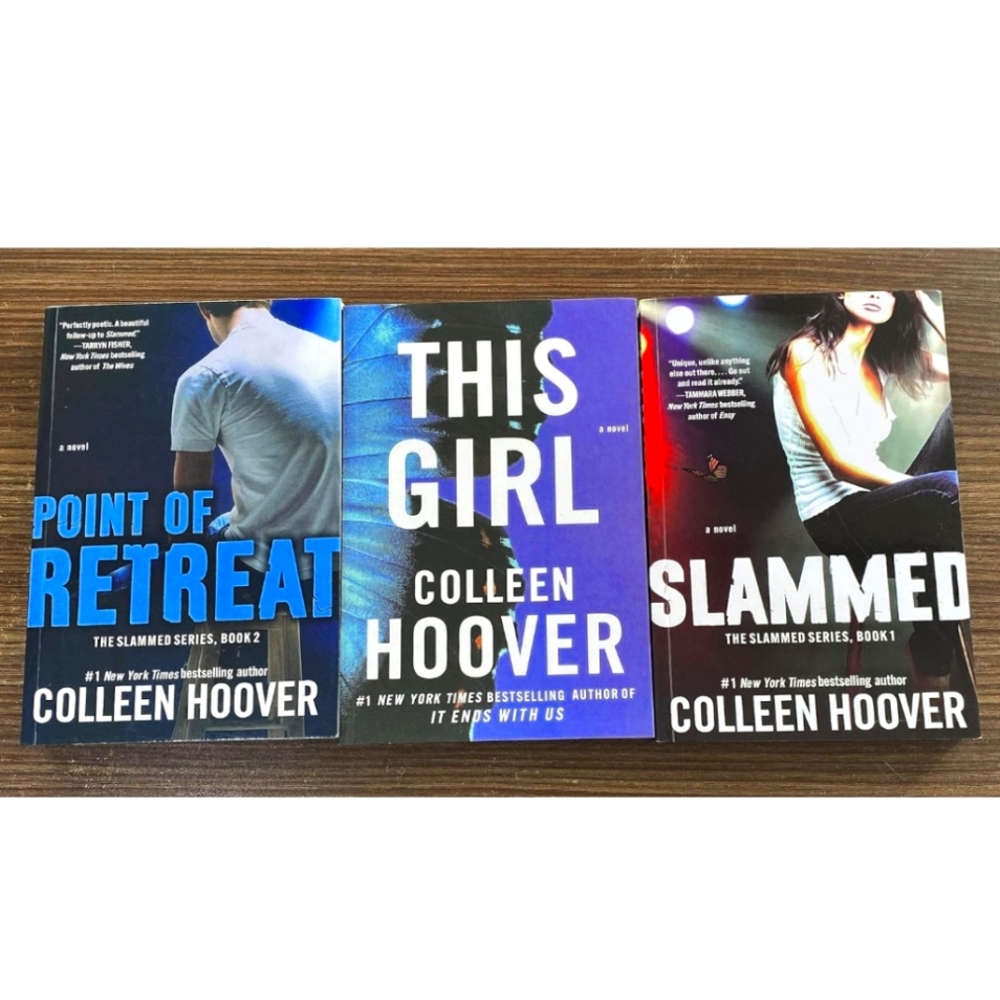 Colleen Hoover Slammed Series 3 books